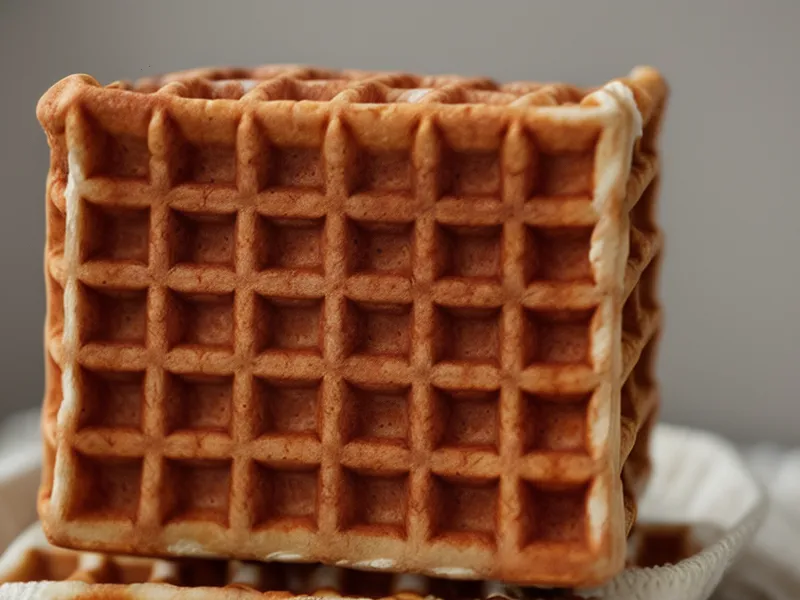 Gros plan sur la texture gaufrée des essuie-tout lavables en coton sur une table en bois