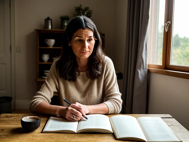 Budget familial et réparation maison : livres d'astuces économie et boîte à outils dans un coin du salon